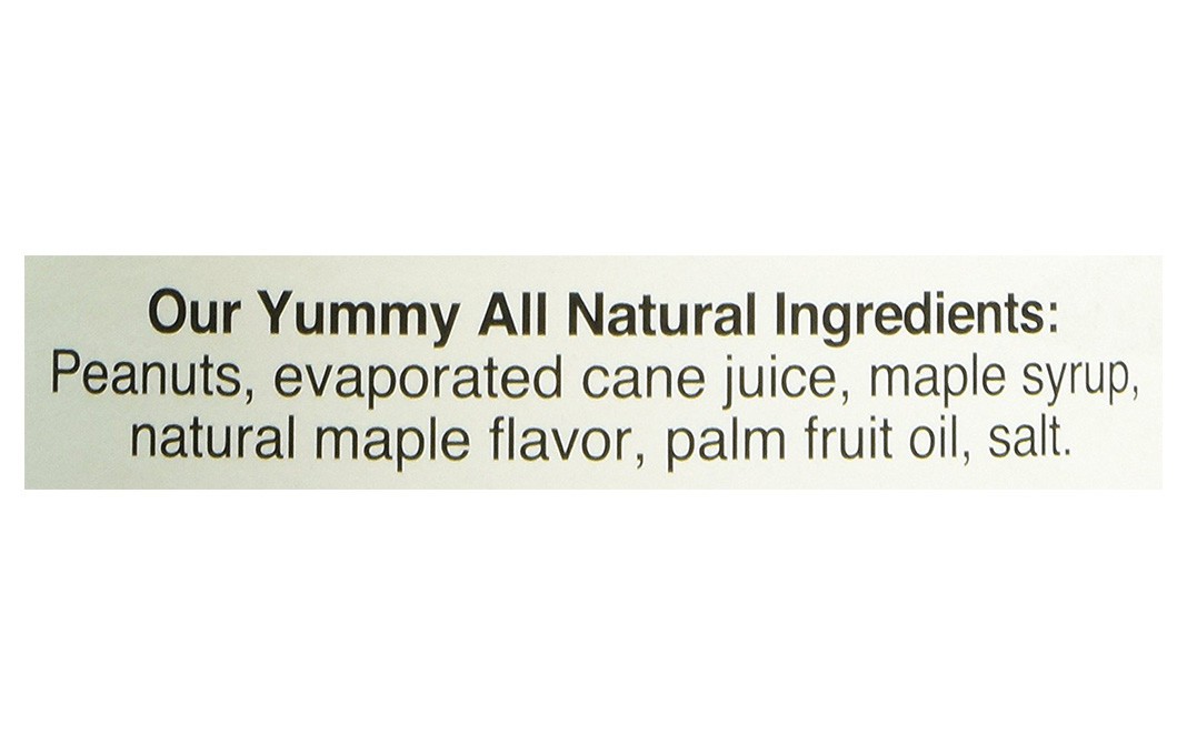 Peanut Butter & Co. Mighty Maple Peanut Butter Blended With Yummy Maple Syrup   Plastic Jar  454 grams